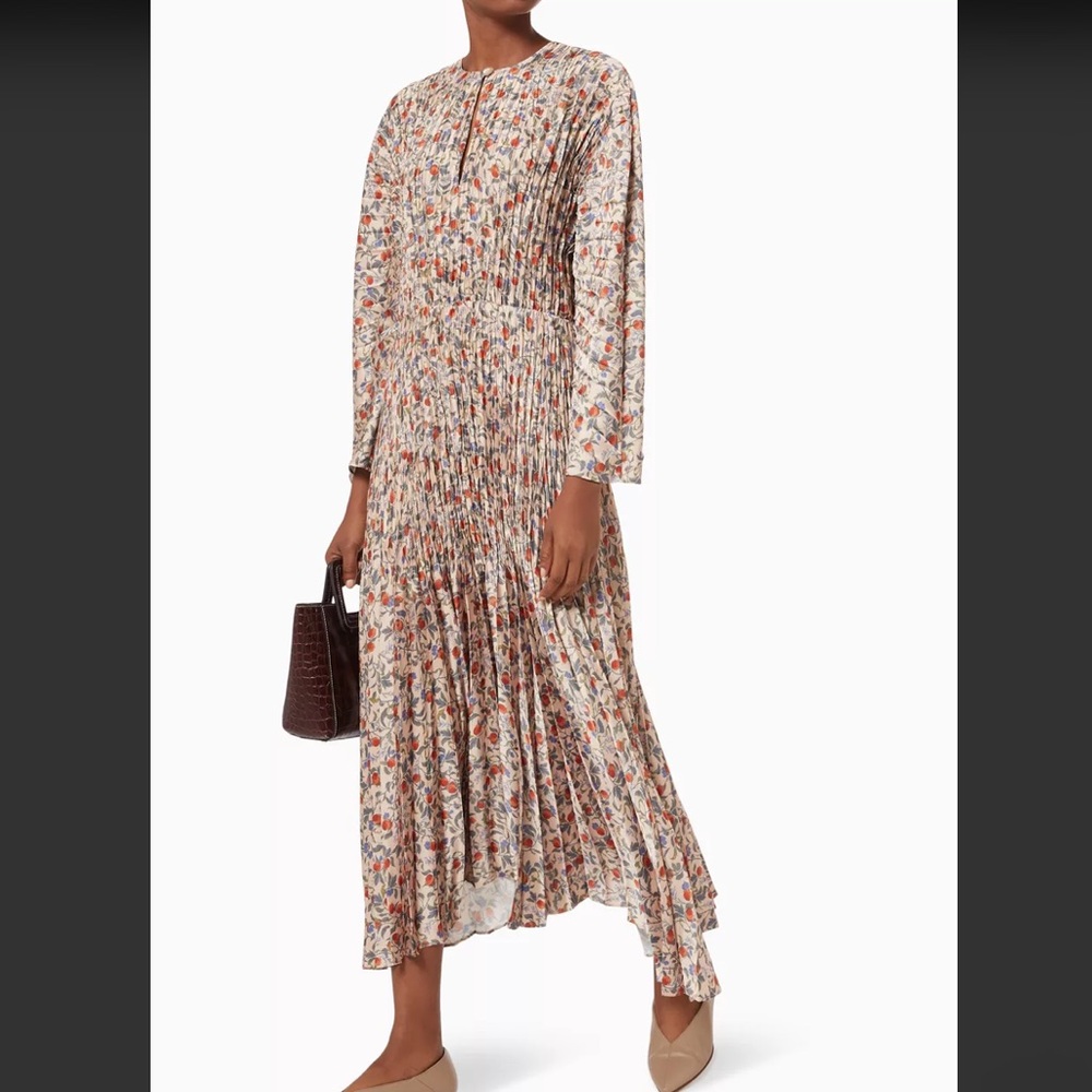 NWT Vince Pleated Maxi Dress - Size M - Picture 4 of 12